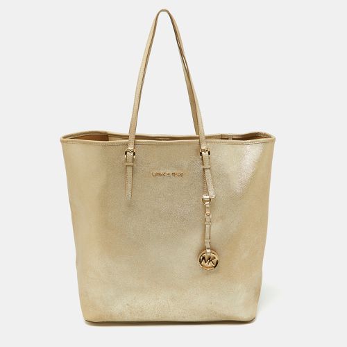 Leather Jet Set Travel Shopper Tote - Michael Kors - Modalova