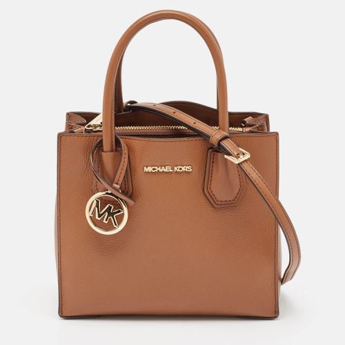 Leather Small Mercer Tote - Michael Kors - Modalova