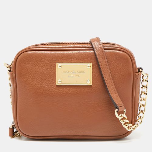 Leather Mini Camera Crossbody Bag - Michael Kors - Modalova