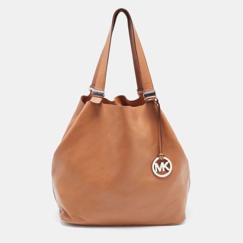 Leather Bucket Tote - Michael Kors - Modalova