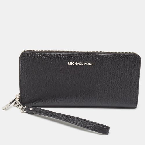 Leather Jet Set Zip Around Continental Wallet - Michael Kors - Modalova