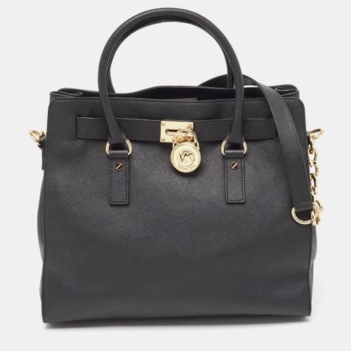 Leather Large North South Hamilton Tote - MICHAEL Michael Kors - Modalova