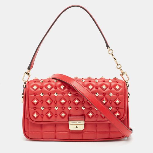 Quilted Leather Small Studded Bradshaw Convertible Shoulder Bag - Michael Kors - Modalova