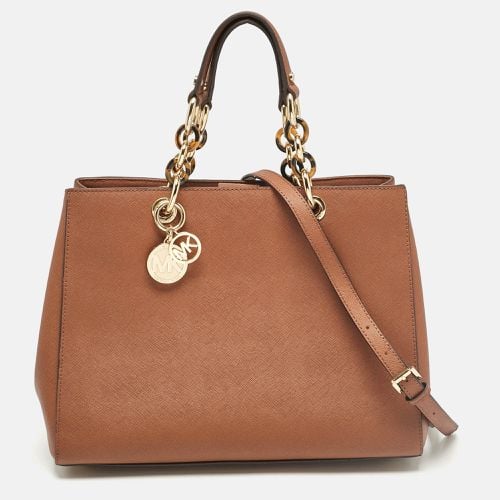 Leather Large Cynthia Tote - MICHAEL Michael Kors - Modalova