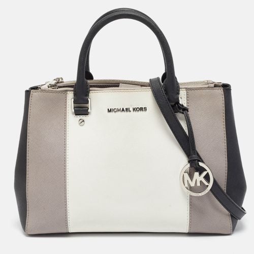 Tricolor Leather Jet Set Double Zip Tote - MICHAEL Michael Kors - Modalova