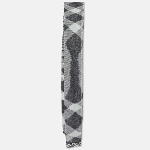 Monochrome Diamond Pattern Lurex Knit Stole - Missoni - Modalova