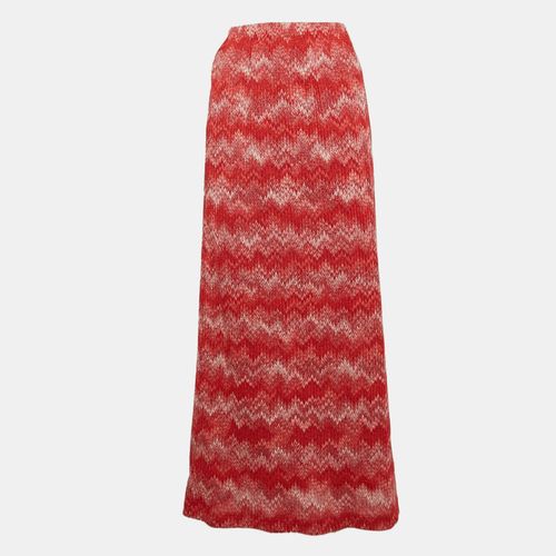 Chevron Lurex Knit Midi Skirt S - Missoni - Modalova