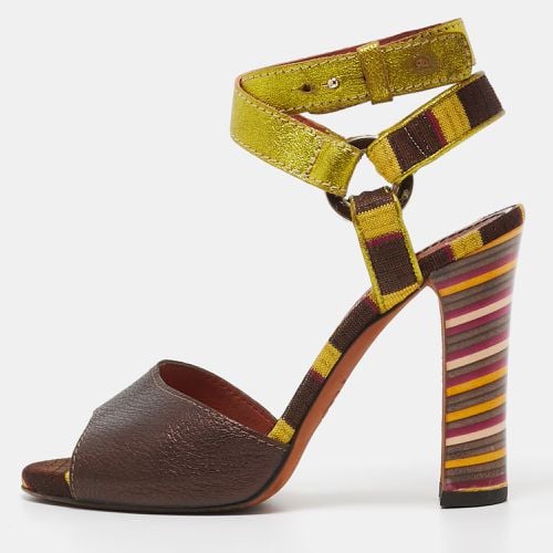 Tricolour Leather Strappy Sandals Size 39 - Missoni - Modalova