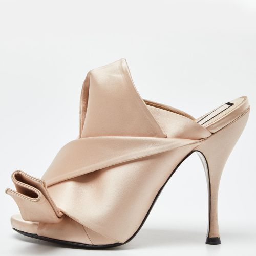 N°21 Pleated Satin Ronny Mules Size 39 - N21 - Modalova