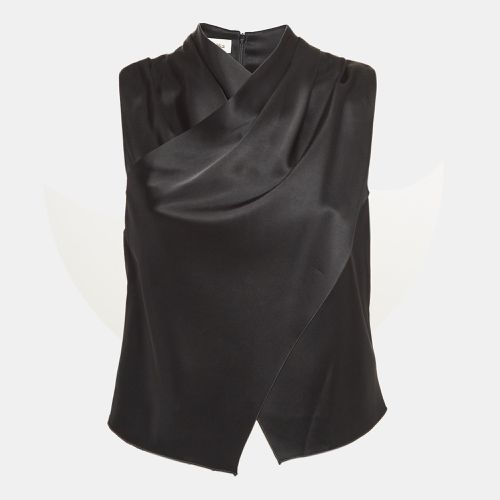 Satin Draped Sleeveless Top M - Nanushka - Modalova