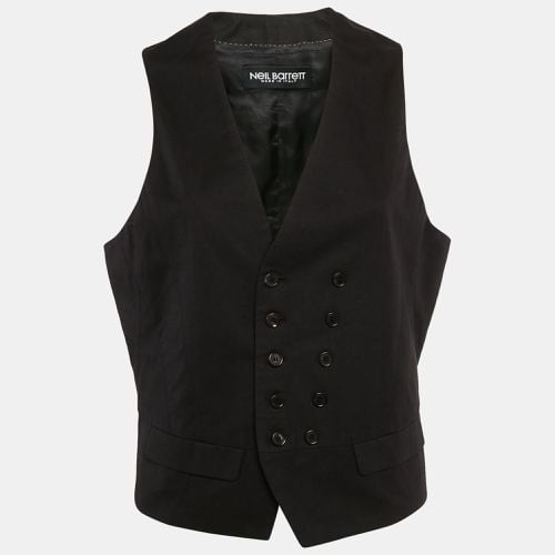 Cotton Blend Single Breasted Button Detail Vest L - Neil Barrett - Modalova