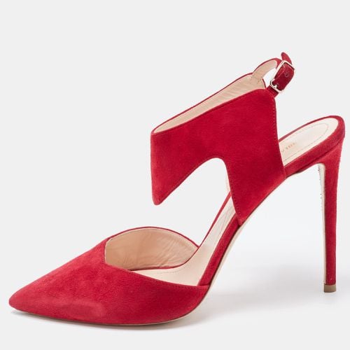 Dark Suede Leda Pumps Size 38.5 - Nicholas Kirkwood - Modalova