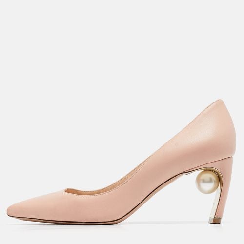 Pink Leather Pointed Toe Pumps Size 36 - Nicholas Kirkwood - Modalova