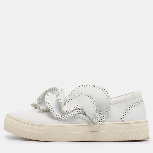 Leather Embellished Slip On Sneakers Size 36 - Sophia Webster - Modalova