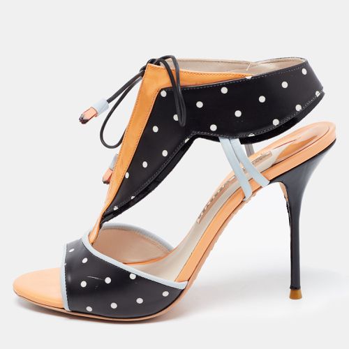 Tricolor Polka Dot Leather and Patent Leilou Sandals Size 38 - Sophia Webster - Modalova