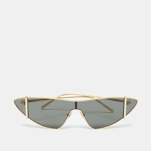 Gold Tone SL536 Cat-Eye Sunglasses - Saint Laurent Paris - Modalova