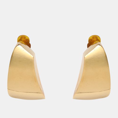 Saint Laurent Tone Metal Comet Clip On Earrings - Saint Laurent Paris - Modalova