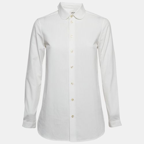 Saint Laurent Pinstripe Cotton Shirt S - Saint Laurent Paris - Modalova