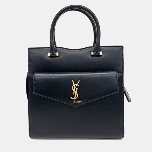 Saint Laurent Leather Uptown Handbag - Saint Laurent Paris - Modalova