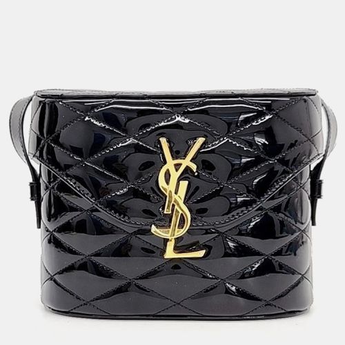 Saint Laurent Patent Leather June Shoulder Bag - Saint Laurent Paris - Modalova