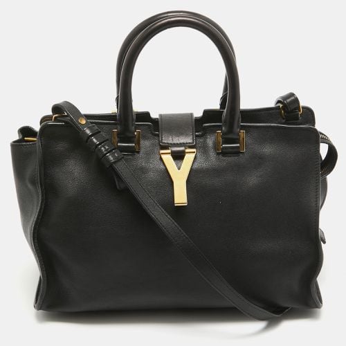 Saint Laurent Leather Small Cabas Chyc Tote - Saint Laurent Paris - Modalova