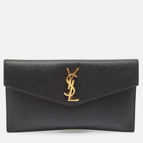 Saint Laurent Leather Uptown Pouch - Saint Laurent Paris - Modalova