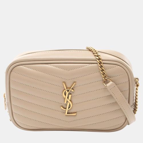 Saint Laurent Leather LOU Shoulder Bag - Saint Laurent Paris - Modalova