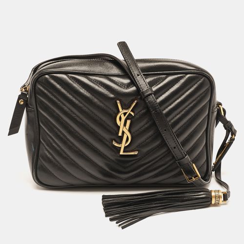 Saint Laurent Matelassé Leather Monogram Lou Camera Bag - Saint Laurent Paris - Modalova