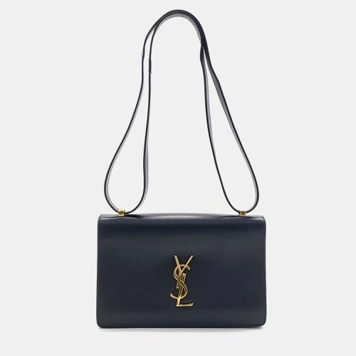 Leather Monogram Shoulder Bag - Saint Laurent Paris - Modalova