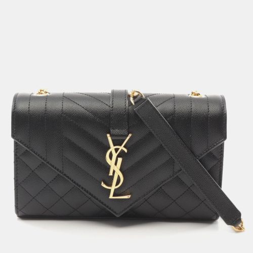 Saint Laurent Leather Envelope Small Shoulder Bag - Saint Laurent Paris - Modalova