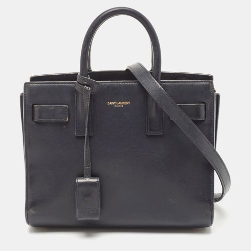 Saint Laurent Leather Nano Classic Sac De Jour Tote - Saint Laurent Paris - Modalova