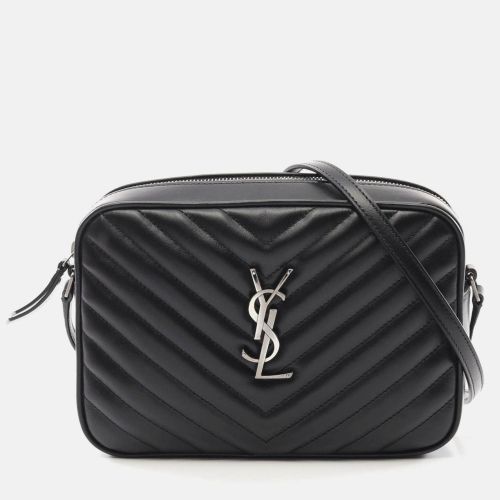 Saint Laurent Lou Monogram Camera Bag Shoulder Leather - Saint Laurent Paris - Modalova