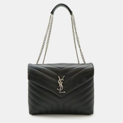 Yves Saint Laurent Lulu Medium Chain Shoulder Bag In Y-Quilted Leather - Saint Laurent Paris - Modalova