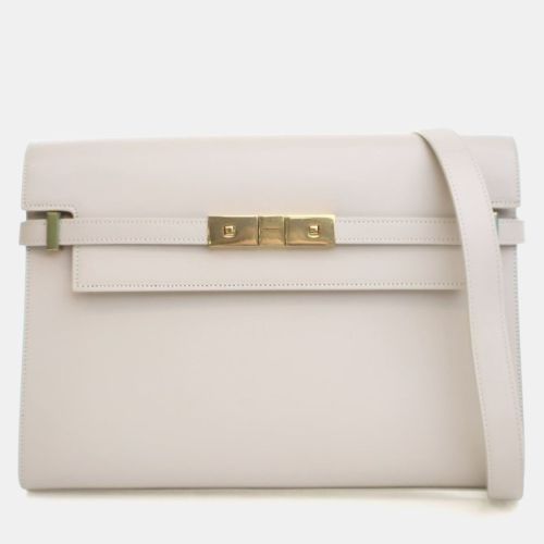 Saint Laurent Medium Leather Manhattan Shoulder Bag - Saint Laurent Paris - Modalova