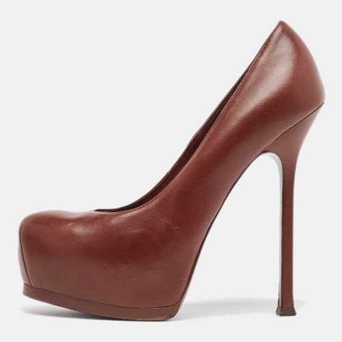 Saint Laurent Leather Tribtoo Pumps Size 38 - Saint Laurent Paris - Modalova