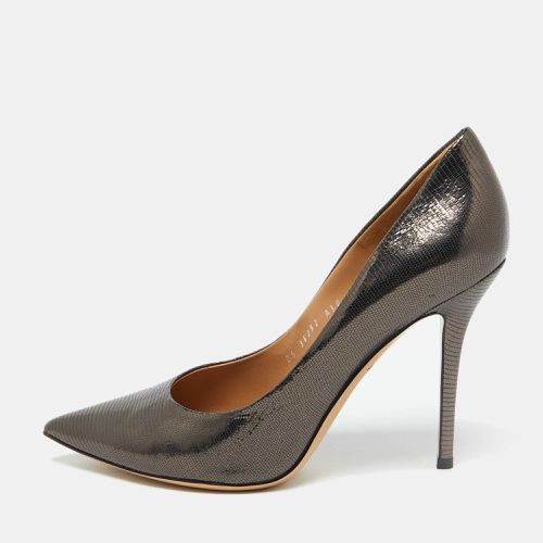 Leather Pointed Toe Pumps Size 40 - Salvatore Ferragamo - Modalova