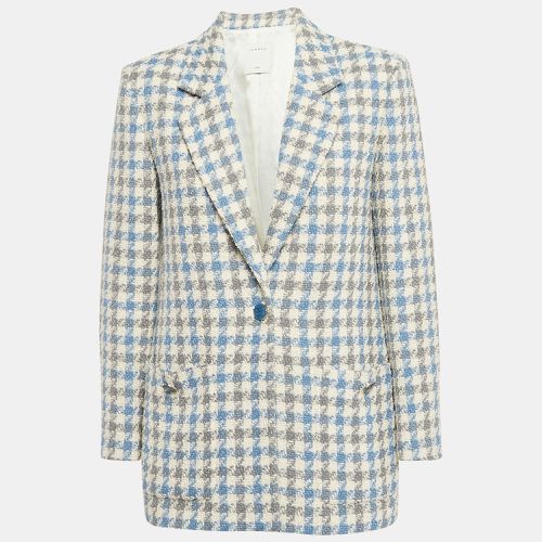 Houndstooth Tweed Oversized Blazer S - Sandro - Modalova