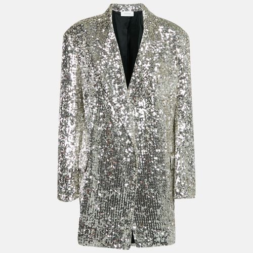 Sequin Crepe Open Front Jacket L - Sportmax - Modalova