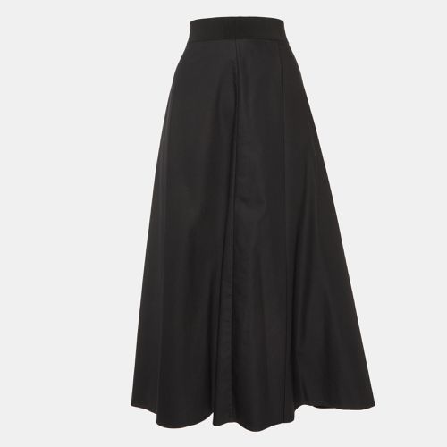 Gabardine Pleated Midi Skirt L - Sportmax - Modalova