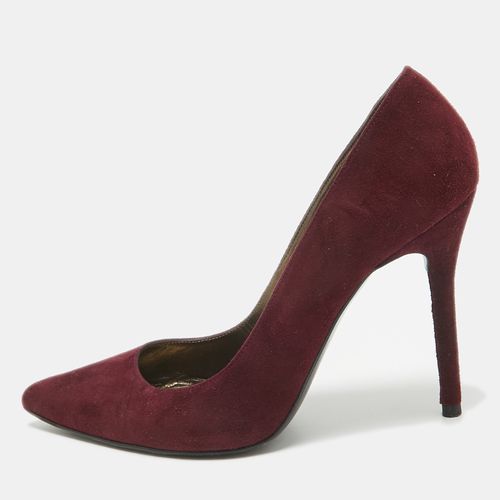 Suede Pointed Toe Pumps Size 37 - Stuart Weitzman - Modalova