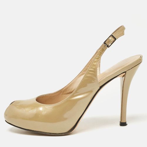 Patent Peep Toe Slingback Pumps Size 36 - Stuart Weitzman - Modalova