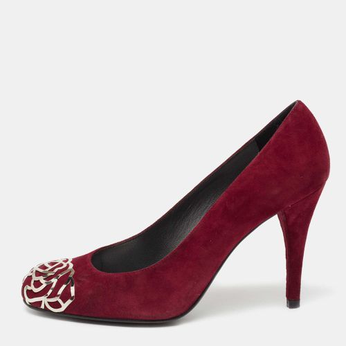 Suede Rosita Round Toe Pumps Size 37 - Stuart Weitzman - Modalova