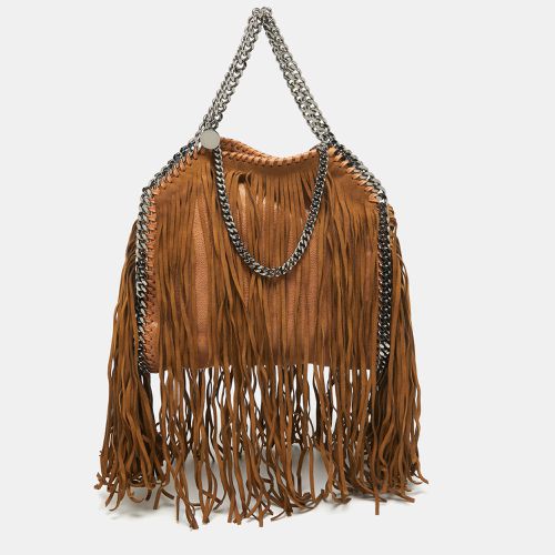 Faux Suede Falabella Fringe Bag - Stella McCartney - Modalova