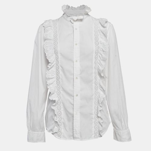 Cotton Ruffled Shirt L - Polo Ralph Lauren - Modalova