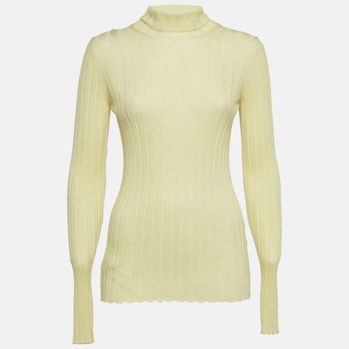 Rib Knit Turtle Neck Sweater S - Petar Petrov - Modalova