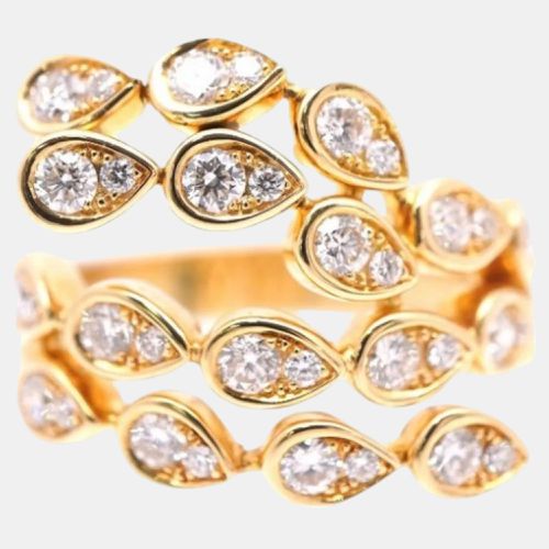 K Gold and Diamond Magic Garden Band Ring EU 63 - Piaget - Modalova