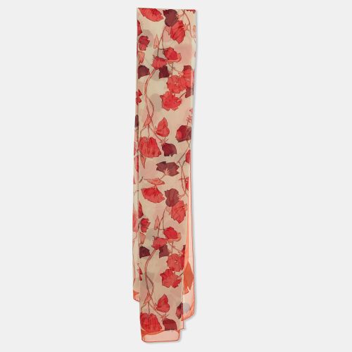 Georgette Printed Silk Scarf - Prada - Modalova