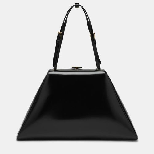 Prada Black Calf Leather Handbag - Prada - Modalova