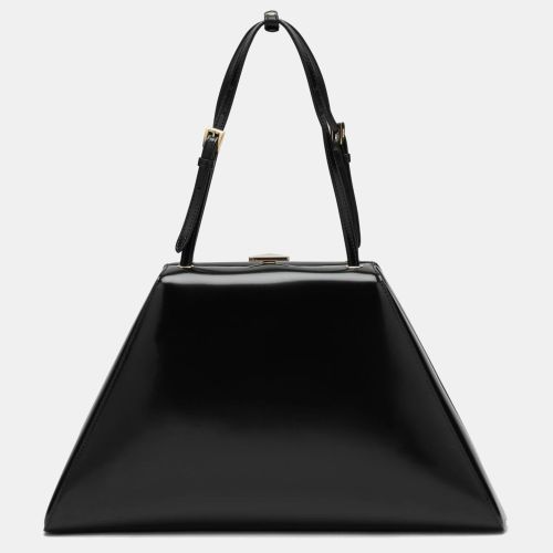 Prada Black Leather Handbag - Prada - Modalova