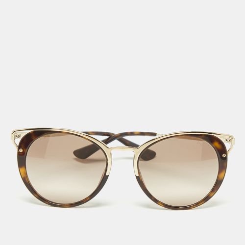 Gold Tortoise SPR66T Cat Eye Sunglasses - Prada - Modalova